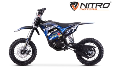 NITRO MOTORS 1600W 48V Lithium Eco midi Kinder Dirtbike Tiger VX DLX 12"